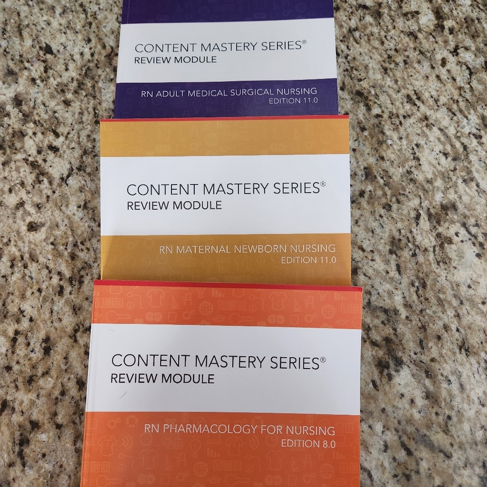 ATI Content Mastery series (All 10 books)